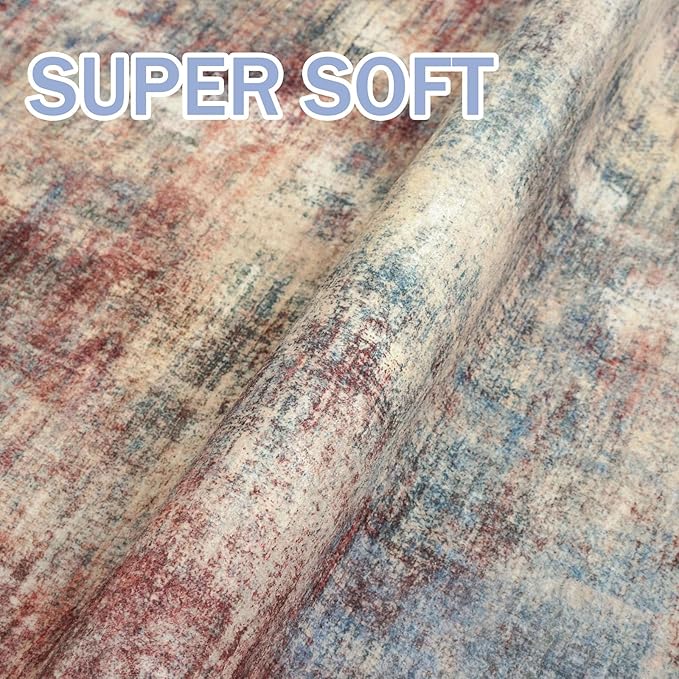 IOHOUZE Abstract Area Rug 3x5 Ft Washable Rugs - Image 6