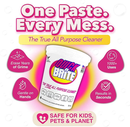 Quick 'n Brite All Purpose Cleaning Paste – Miracle Cleaner - Image 2