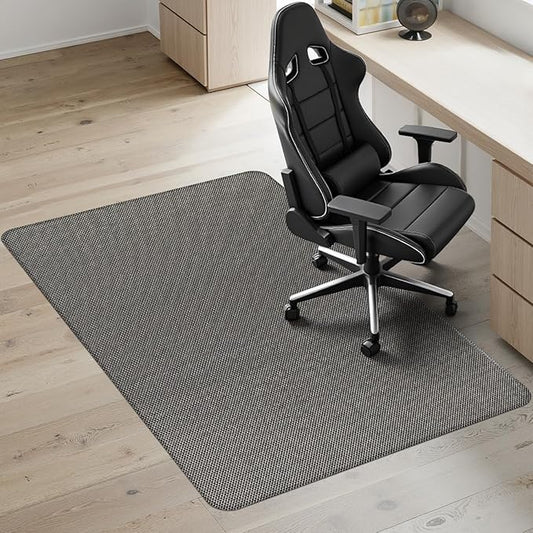 Kuyal Office Chair Mat for Hardwood Floor, Anti Slip, Non-Curve Computer Chair by Kuyal