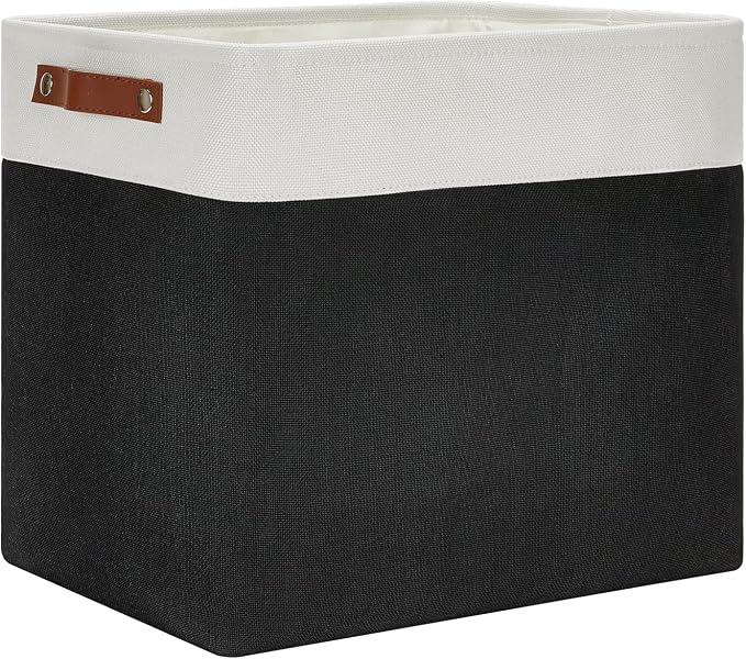DULLEMELO Large Fabric Basket for Organizing, Collapsible Storage Bin for by DULLEMELO