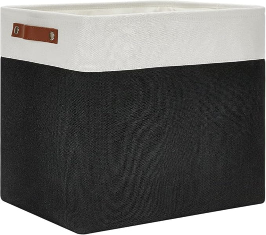 DULLEMELO Large Fabric Basket for Organizing, Collapsible Storage Bin for by DULLEMELO