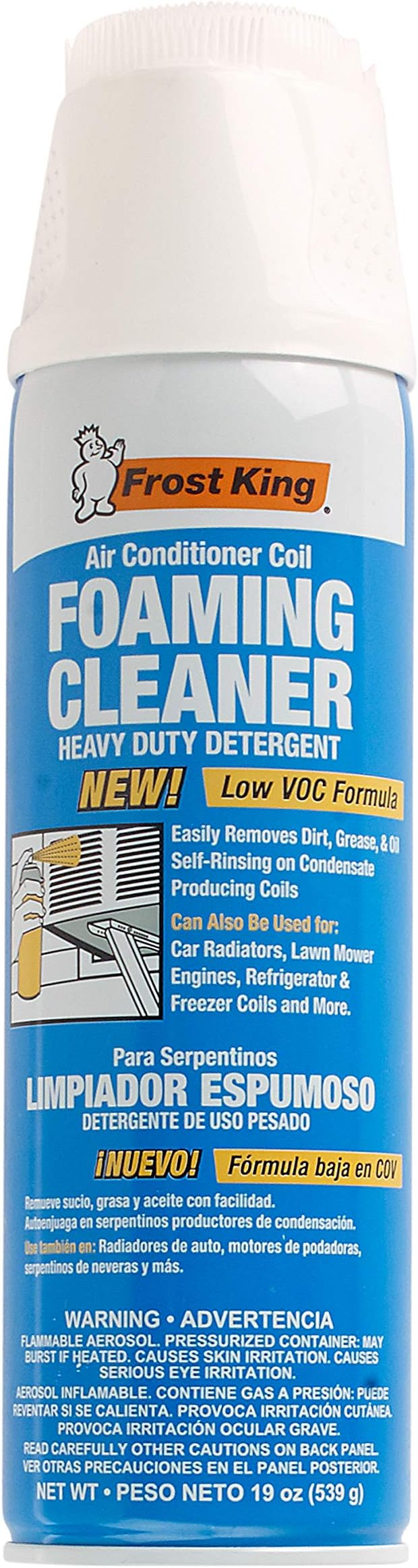 Frost King ACF19 Foam Coil Cleaner, 1.18 Pound, 19 Ounce by Thermwell+Products+Co.%2C+Inc