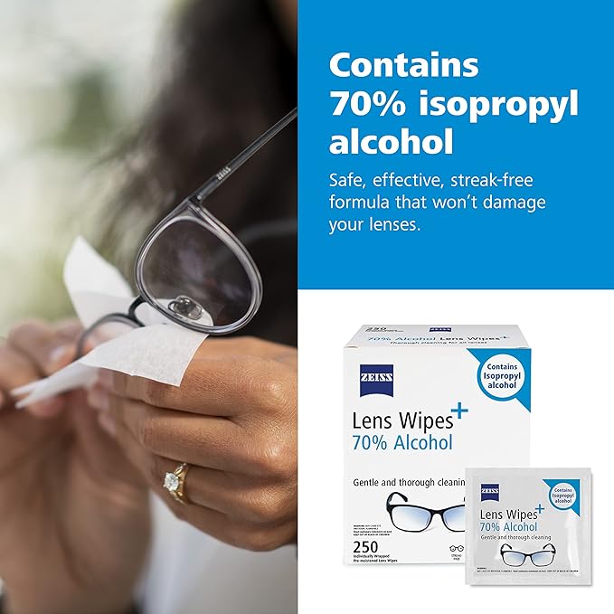 ZEISS Pre-Moistened Lens Cleaning Wipes - Image 6