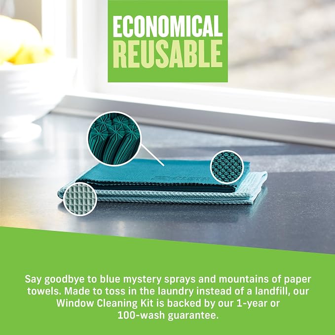 E-Cloth Microfiber Cleaning Cloth Glass Kit - Image 6