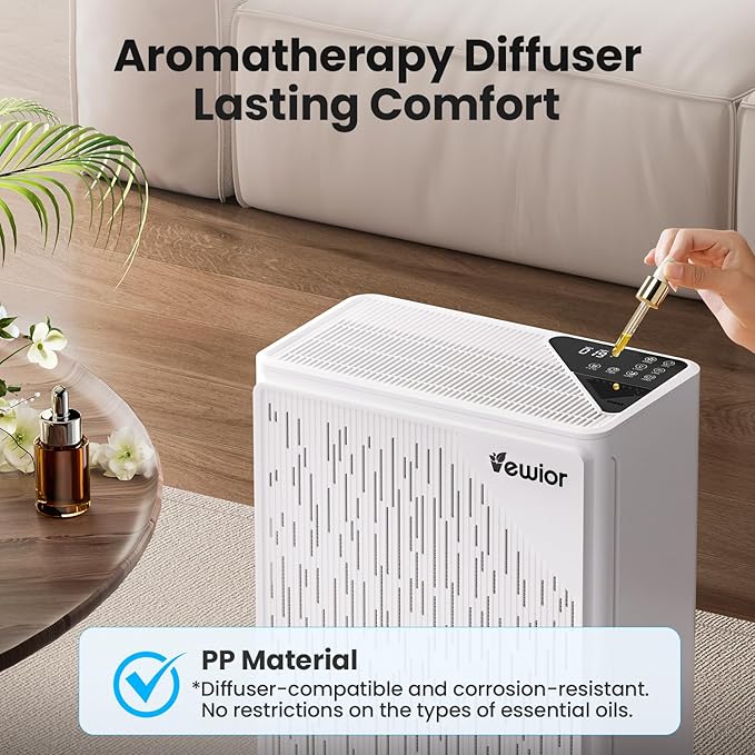 Air Purifiers for Home Large Room up to 2535ft², VEWIOR H13 True HEPA Air - Image 5