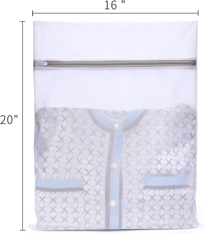 Muchfun 3Pcs Durable Fine Mesh Laundry Bags - Image 5