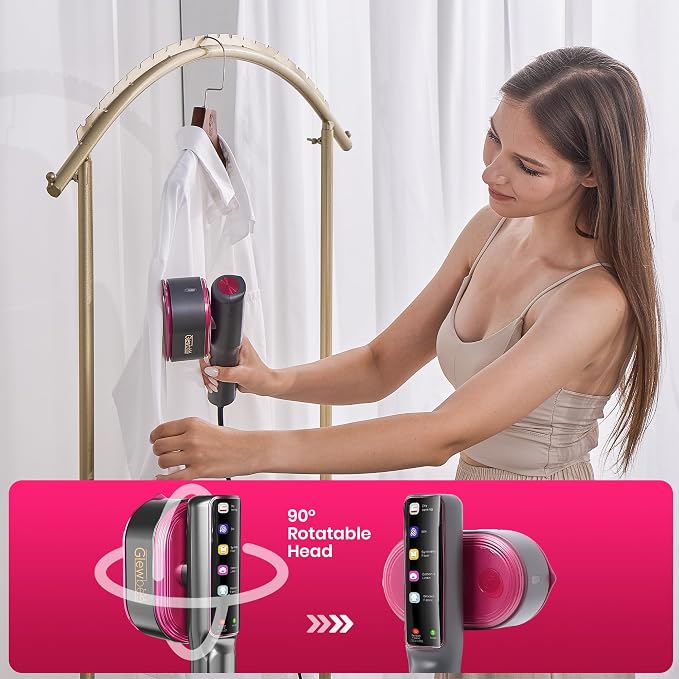 Portable Clothes Steamer, 1200W Touch Screen Handheld Steamer - Image 7