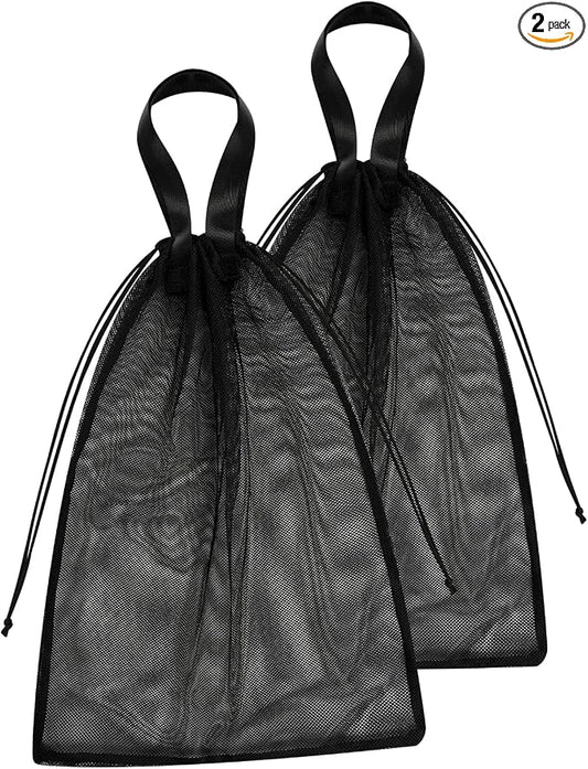 Mesh Laundry Bags with Handles & Double Drawstring Closure – Heavy Duty by Sun+Life+Style