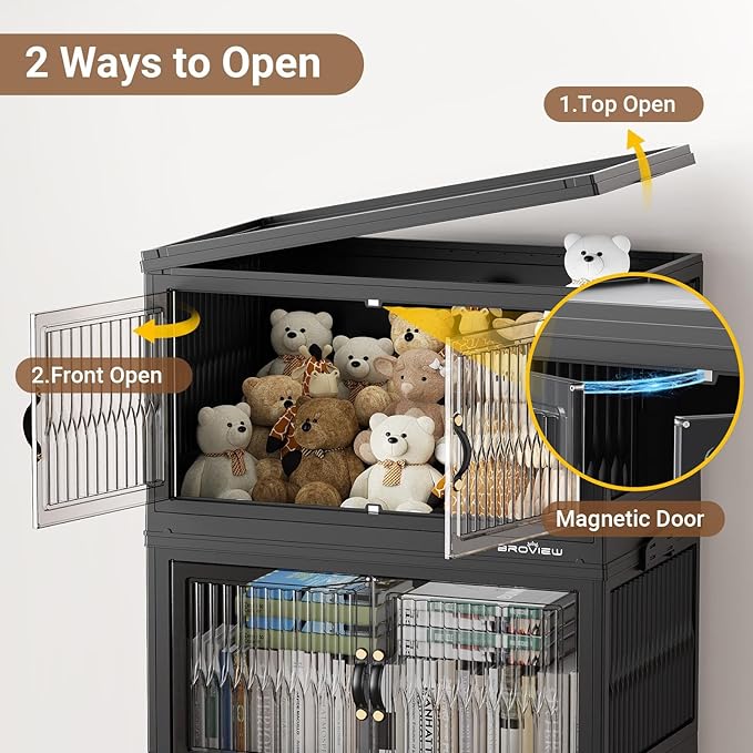 BROVIEW 600Qt Stackable Storage Bins - Image 3