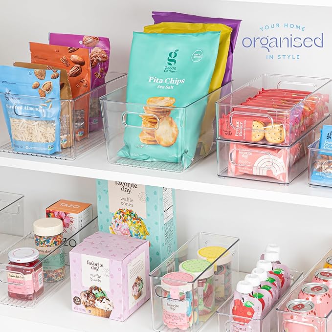 Plastic Food Storage Clear Container Bin - Image 7