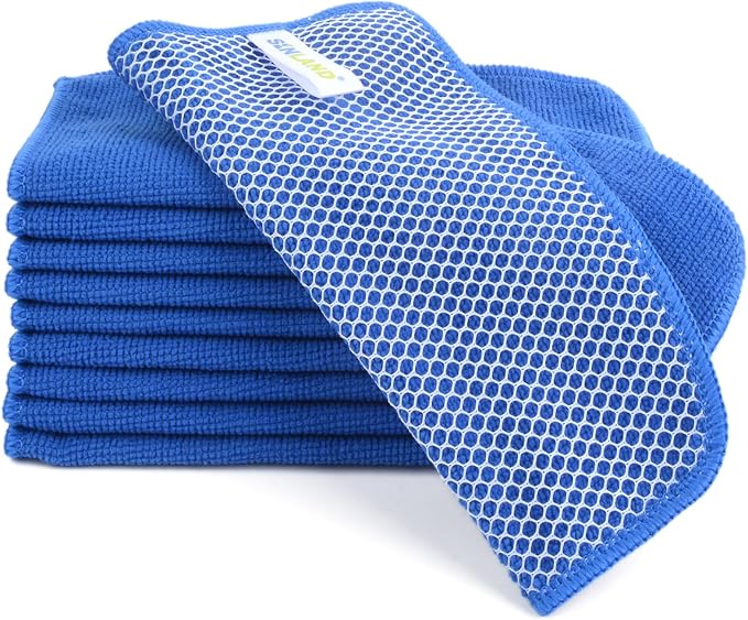 SINLAND Absorbent Microfiber Dish Cloths by SINLAND