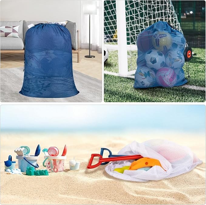 Polecasa Diamond Mesh Laundry Bags, 24 x 36 inches Heavy Duty Mesh Laundry Bag - Image 7