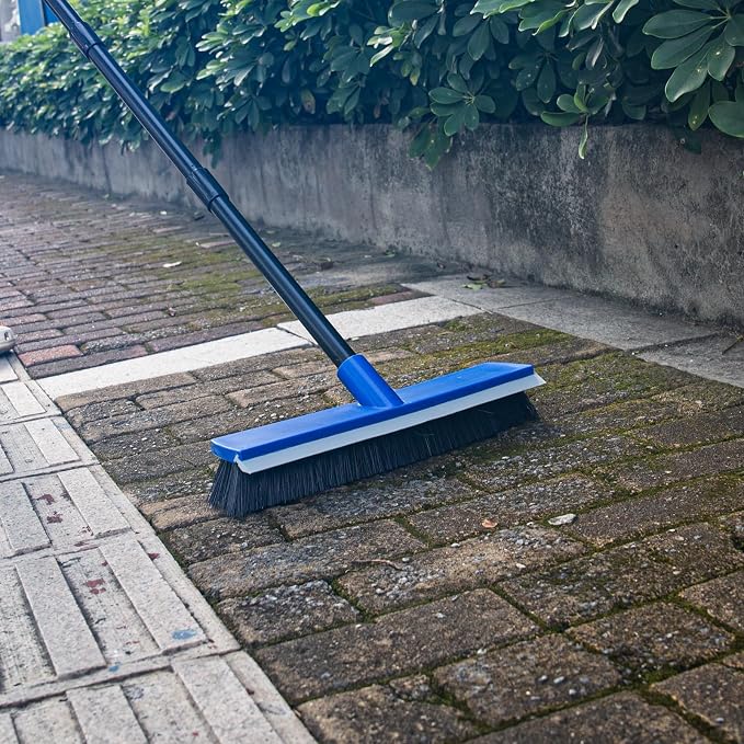 16 Inch Push Broom Outdoor 2 in 1 - Image 2