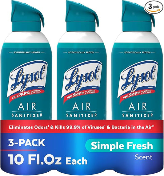 Lysol Air Sanitizer Spray with Odor Eliminator by Lysol