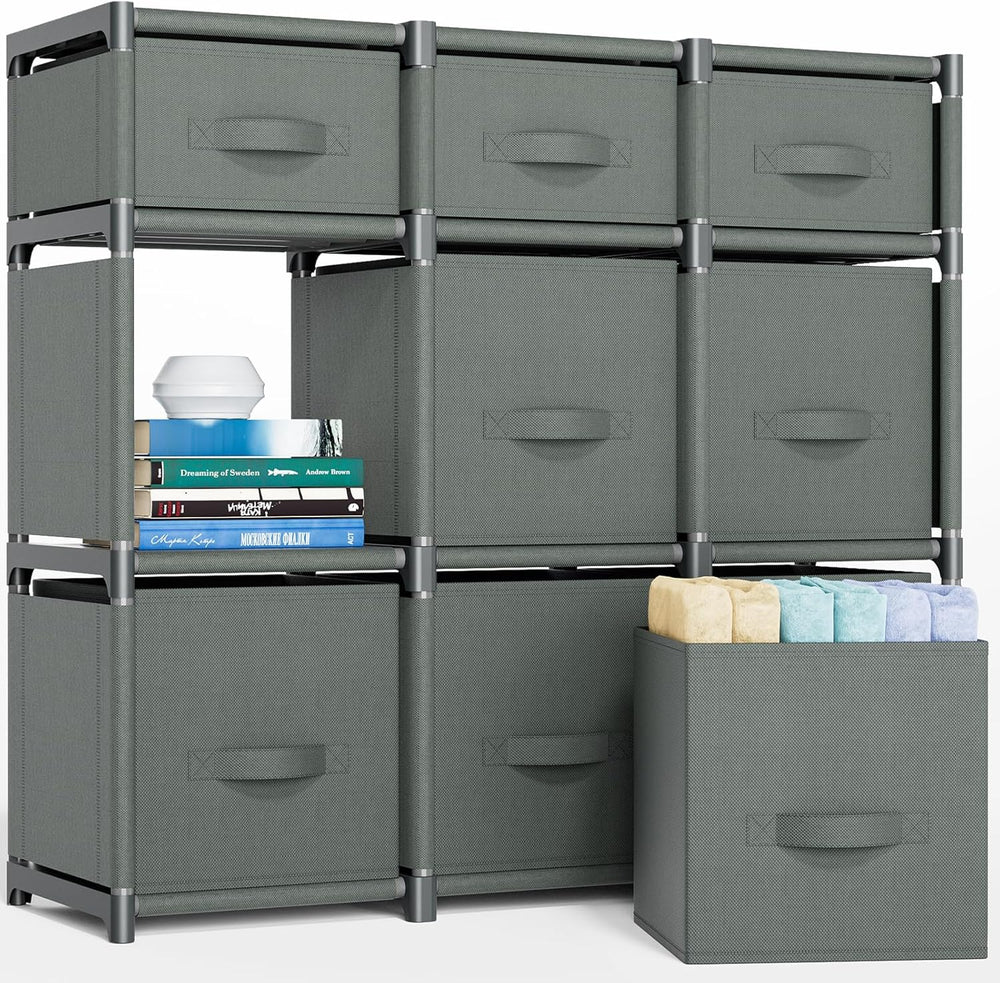 Mavivegue 9 Cube Storage Organizer, Closet Organizers and Storage, Cube Stora...