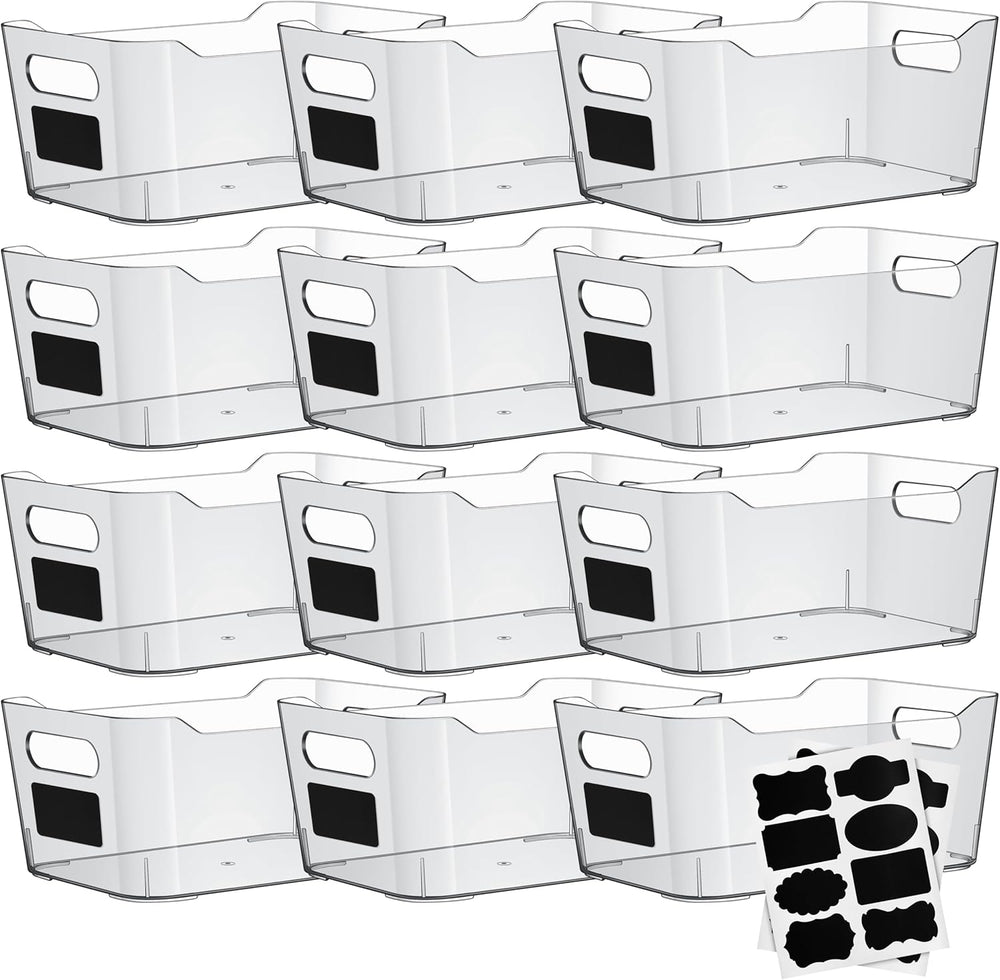 Clear Plastic Storage Bins
