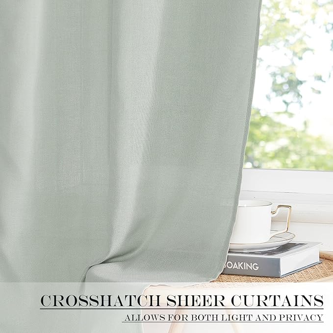 NICETOWN Linen Door Curtain - Image 4