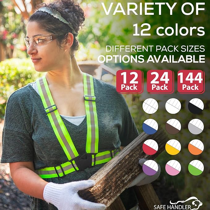 SAFE HANDLER Hyline Anti-Fog Color Safety Glasses Variety, Impact Resistant - Image 5