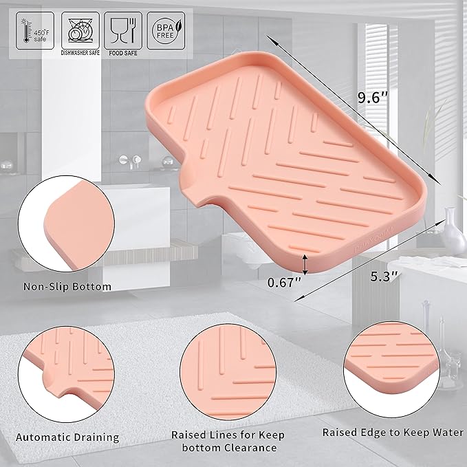 Silicone Bathroom Soap Dishes - Image 2