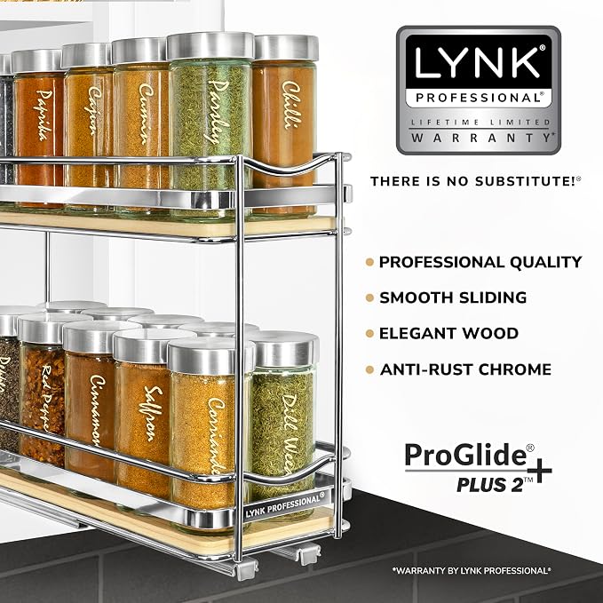 LYNK PROFESSIONAL® Élite™ Pull Out Spice Rack Organizer - Image 2