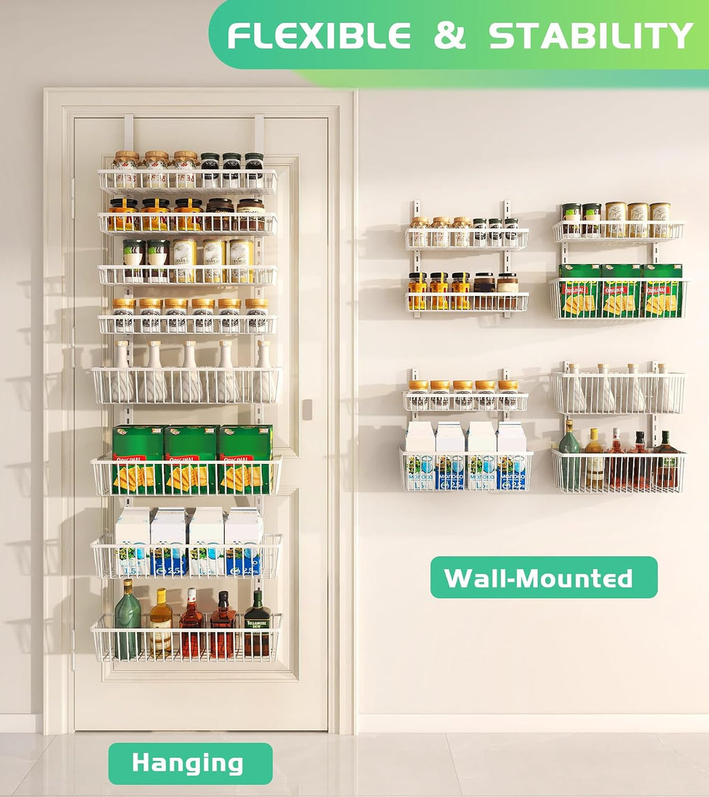 Mefirt Over The Door Pantry Organizer, Pantry Organization and Storage