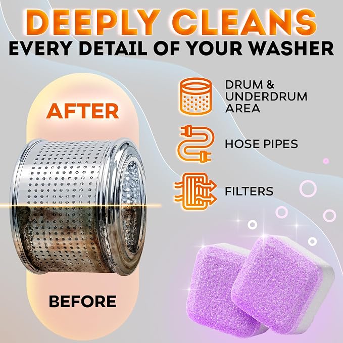 Washing Machine Cleaner Tablets - Image 3