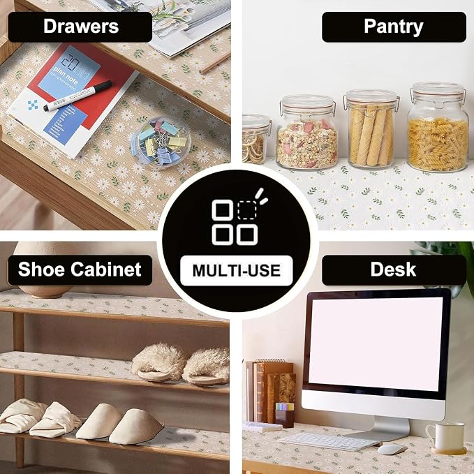 INNOLITES Shelf Liner – Cabinet & Drawer Liner Non-Adhesive – Waterproof - Image 8