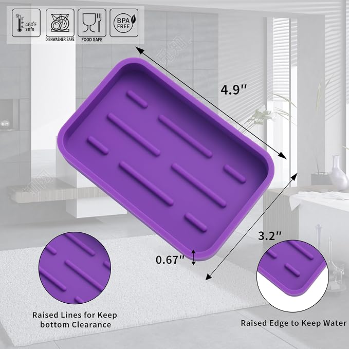 Silicone Kitchen Sink Organizer Tray - Image 2