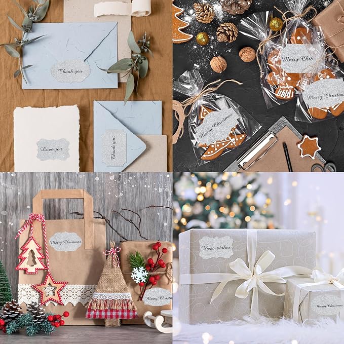350 PCS Gift Tags Stickers Name Labels Stickers - Image 4