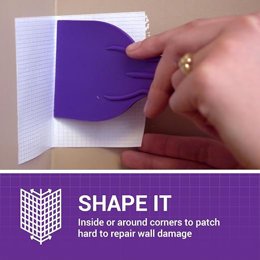 StrongPatch® 6 in. x 6 in. Flexible Self-Adhesive Wall Repair Patch – Versatile - Image 3