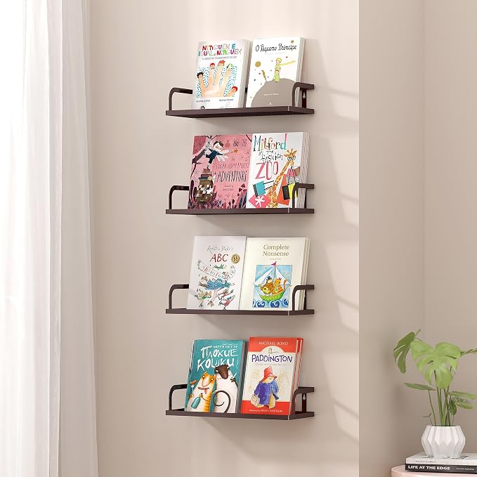 PUSDON Metal Wall Hanging Basket 2 Packs DIY Suitable - Image 2