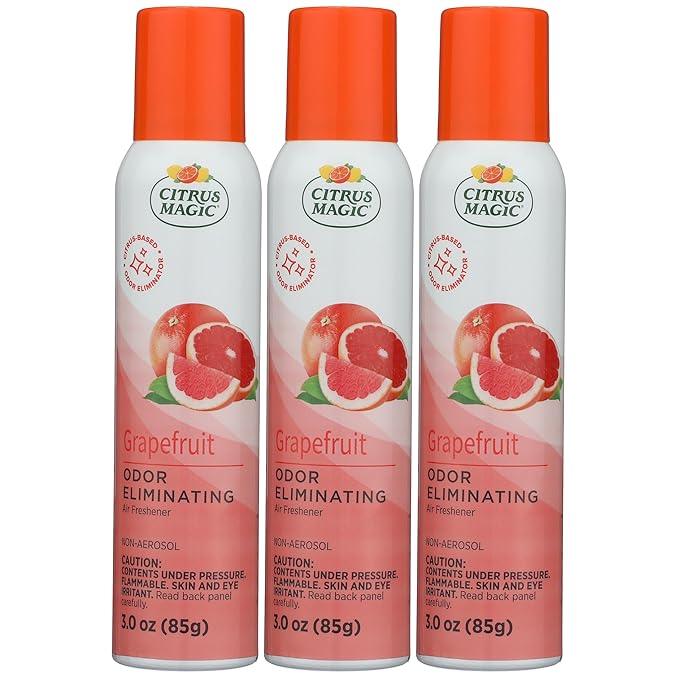 Citrus Magic Odor Eliminating Air Freshener Spray, Grapefruit by CitrusMagic