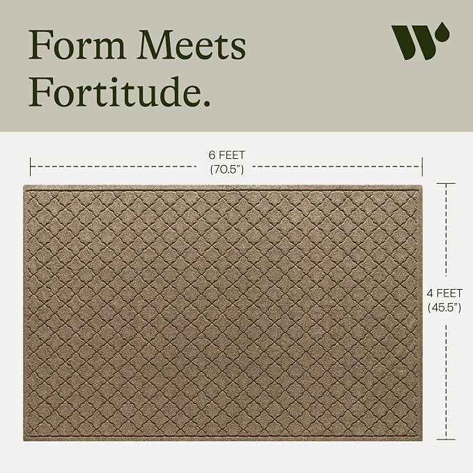 WaterHog Heavy Duty Doorway Mat, Made in USA, Durable & Skid-Resistant Entryway - Image 3