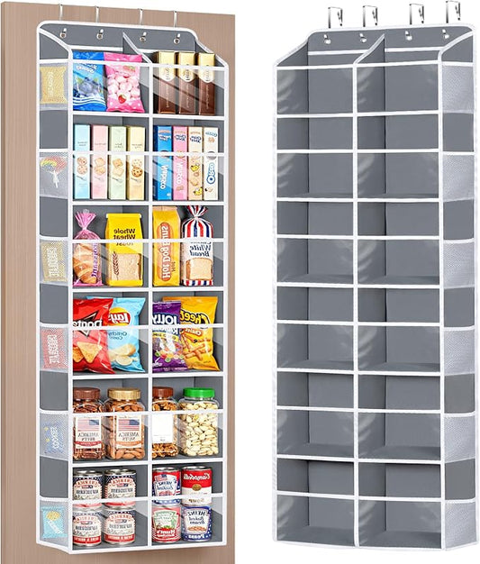 Univivi Over the Door Organizer 6 Tiers, Extra Large Door Hanging Organizer by Univivi