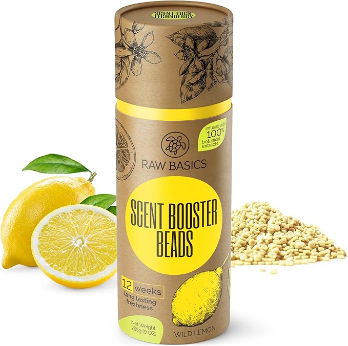 Scent Boosters for Washer, Wild Lemon Aroma by RAWBASICS