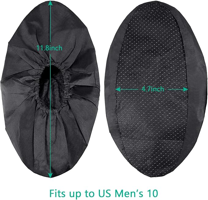 Frienda 16 Pairs Non Slip Reusable Shoe Covers Waterproof Boot Covers - Image 4