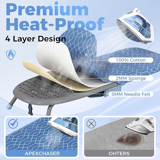 APEXCHASER Ironing Board Small - Image 4