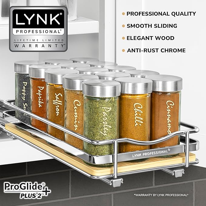 LYNK PROFESSIONAL® Élite™ Pull Out Spice Rack Organizer - Image 2