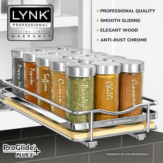 LYNK PROFESSIONAL® Élite™ Pull Out Spice Rack Organizer - Image 2
