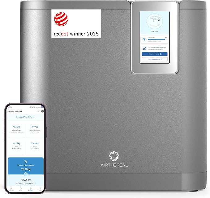 Airthereal Revive R800 5L Smart WiFi Electric Kitchen Composter by Airthereal