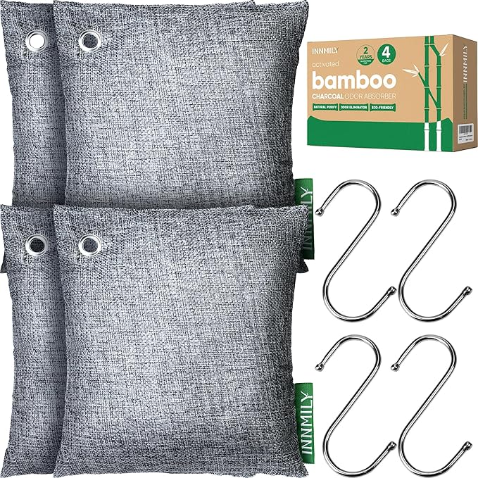 Activated Charcoal Odor Absorber, Odor Eliminator by Innmily