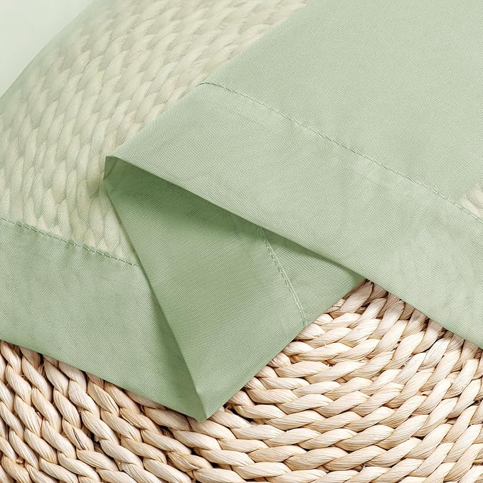 Chyhomenyc Light Green Sheer Valances - Image 6