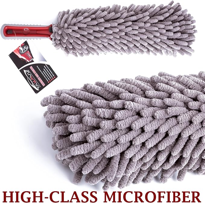 Car Duster Interior by TAKAVU, 360° Microfiber Fingers, Unbreakable Comfort - Image 4