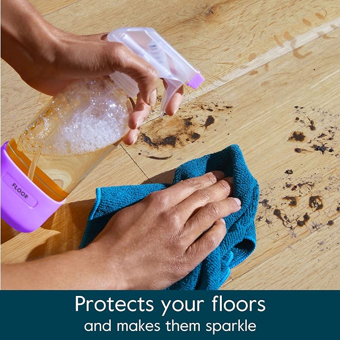 Grove Co. Floor Cleaner Refill Concentrate + 1 x Durable Glass Spray Bottle - Image 3