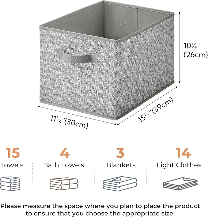 GRANNY SAYS Closet Storage Bins, Storage Baskets - Image 6