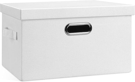 Medium 15" 21 Quart Collapsible Stackable Storage Bins by GraciadecoStorage