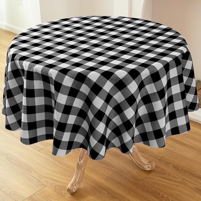Waterproof Plaid Tablecloth Fabric - Image 8