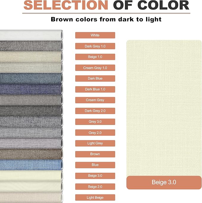Fine Linen Repair Patches, Self-Adhesive Linen Fabric Patches, 12X40 inch Extra - Image 4