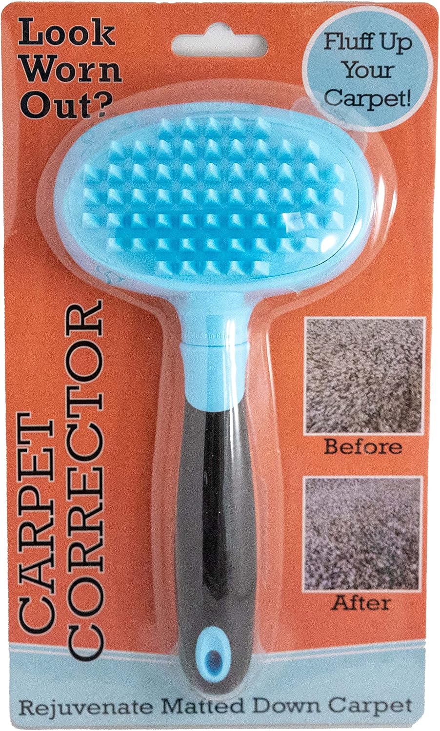 The Carpet Corrector- Rejuvenate matted Down Carpet! Great for Steps, hallways and high Traffic Areas