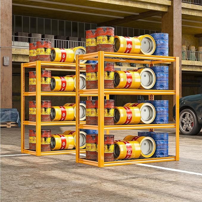 REIBII 40" W Garage Shelving 2240 LBS Storage Shelves Heavy Duty Metal Shelving - Image 7